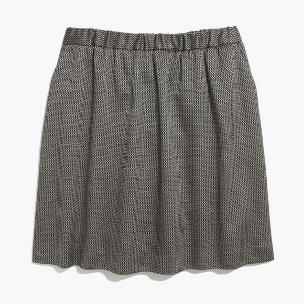 Madewell Jacquard Skirt Full Pocket Skirt - Picture 2 of 8